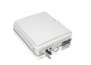 China Rohs Compliant 12c Accommodate 1*8 Plc Splitter Pole Or Wall Mounted Fiber Optic Terminal Box supplier